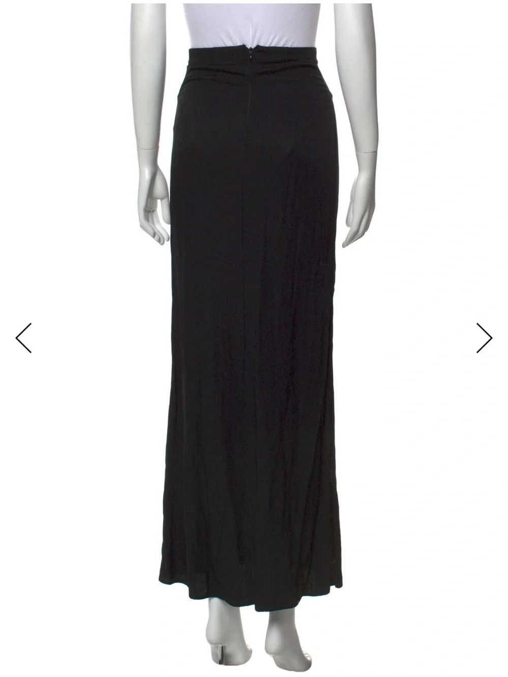Reformation Classic Black Maxi Skirt - Sleek Everyday Style - Picture 2 of 2